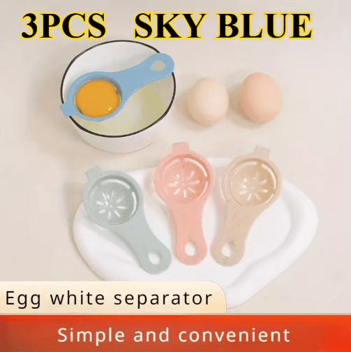 Eco-Friendly Wheat Straw Egg Separator for Easy Yolk & White Separation