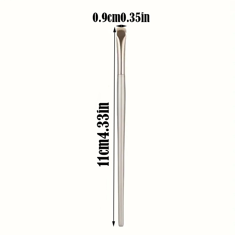 Upgrade Half Round Crescent Blade Eye Liner Brush, Eyeliner Brush Draw Eyeliner, Eyeband Contour Makeup Tools