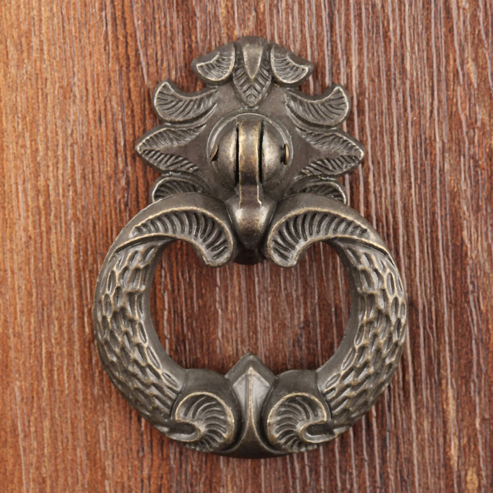 Antique Bronze Cabinet Knob Vintage Furniture Handle Decorative Drawer Pull