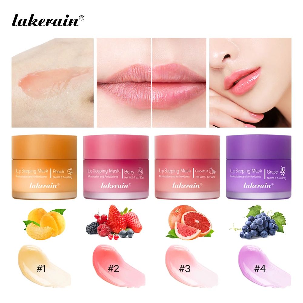 Overnight Moisturizing Lip Mask Repairing Lip Sleeping Mask 20g Deep Hydration Lip Care