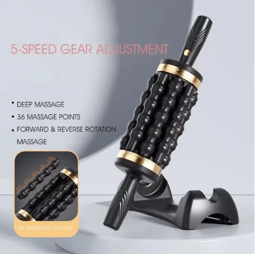 Handheld Percussive Muscle Roller Massager Deep Tissue muscle massager for Full Body Relief