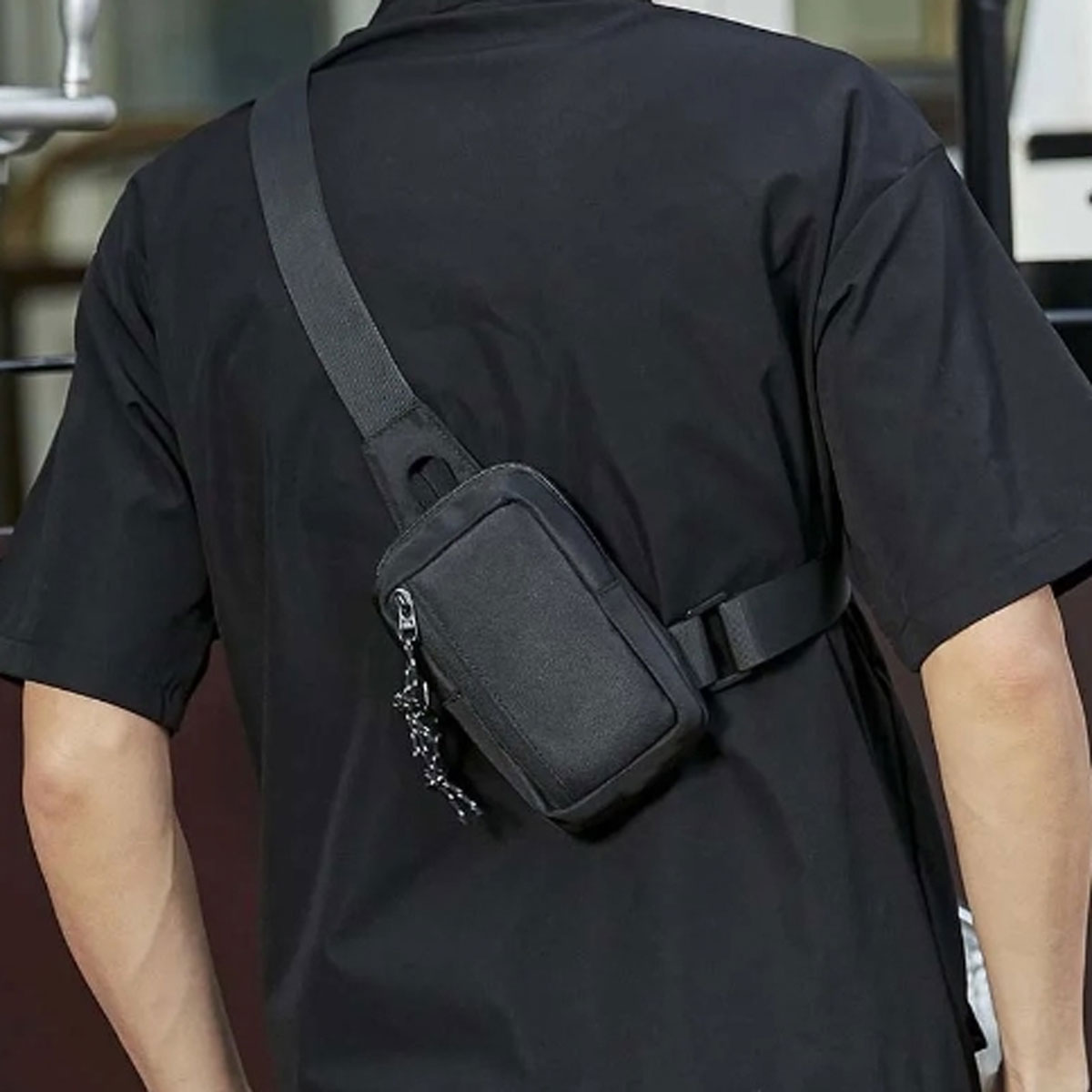 Casual Men Mini Handbags, Men's Bag Fashion Oxford Small, Cross Body Shoulder Messenger, Bags For Men Purses and Handbag