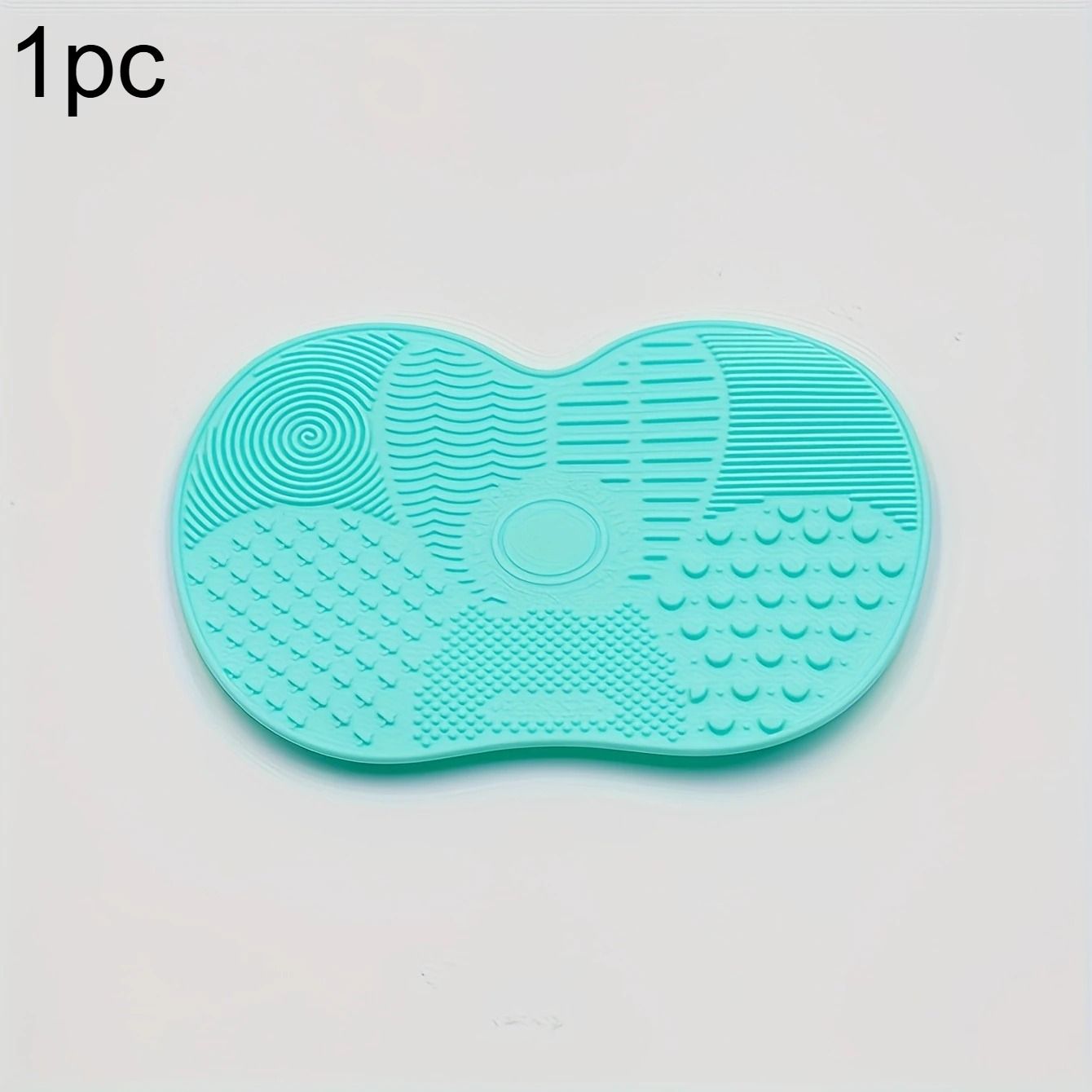 Silicone Apple-Shaped Makeup Brush Cleaner Pad