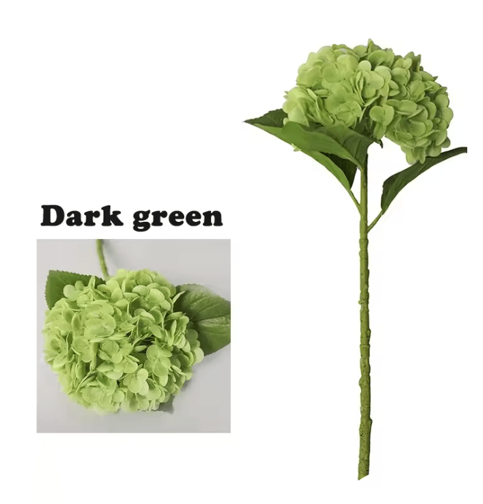 BloomLuxe Real Touch Hydrangea Artificial Flowers