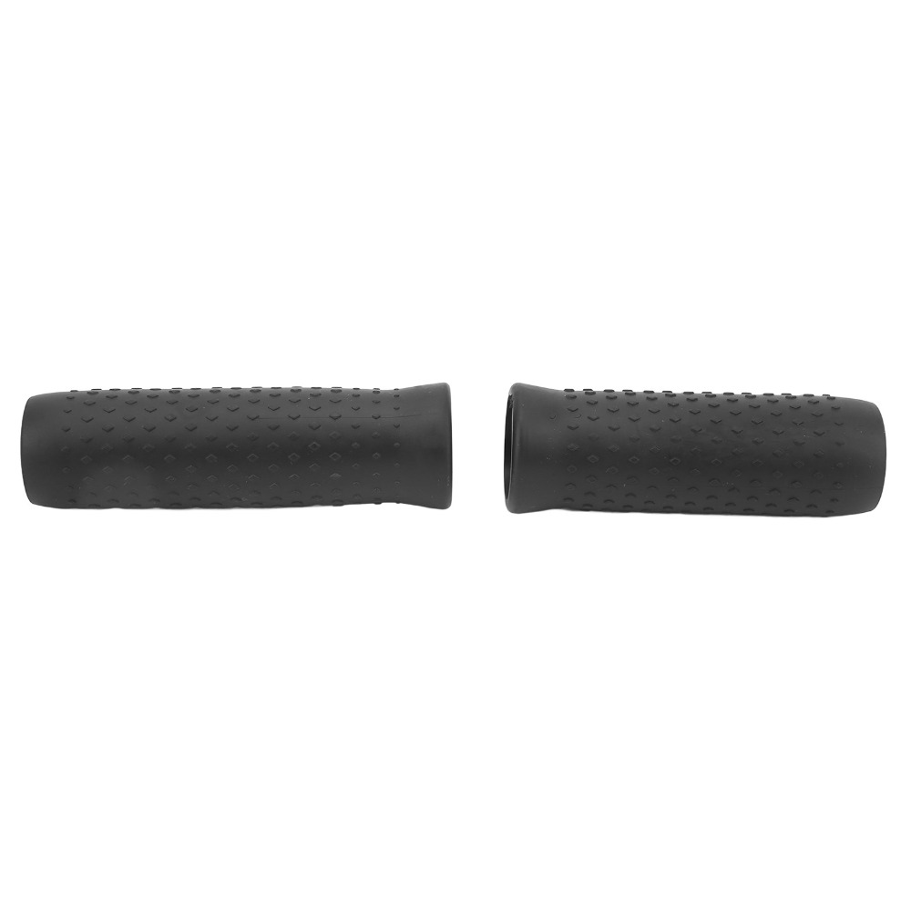 Anti Slip Black Electric Scooter Handlebar Grips, Durable Handle Grips for Comfort and Control