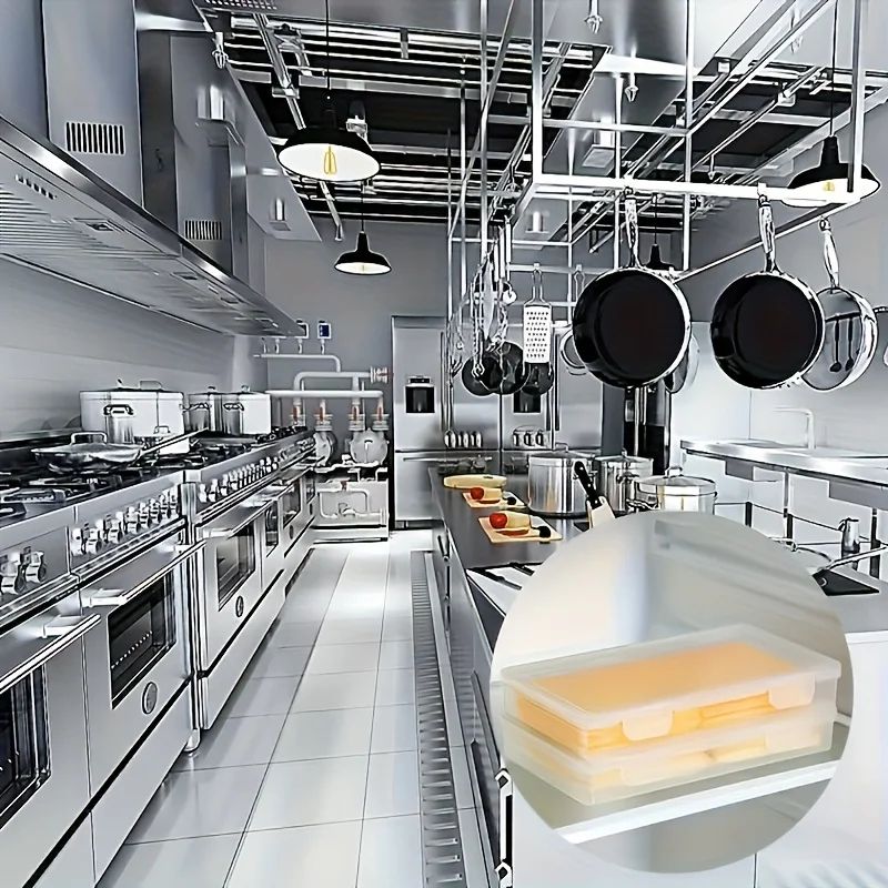 Transparent Cheese Storage Box