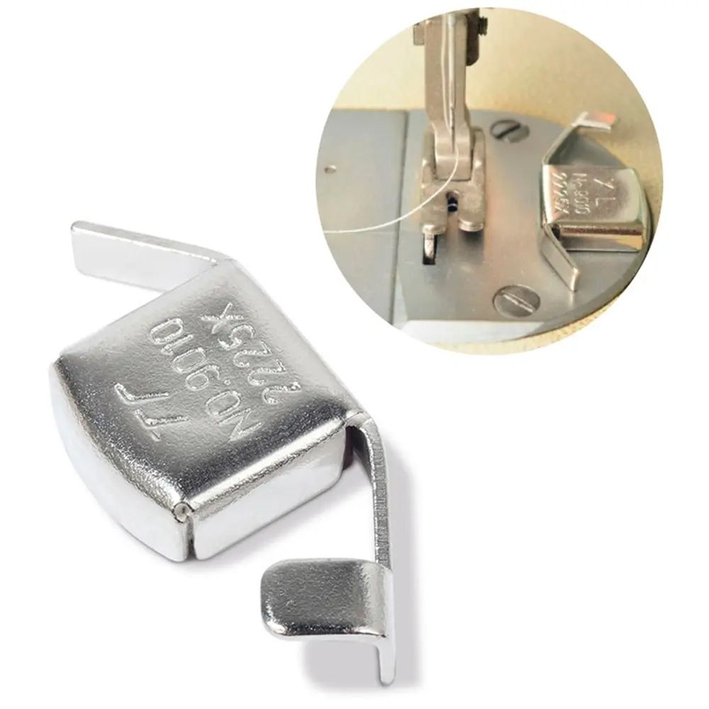 Stainless Steel Magnetic Sewing Machine Seam Guide Locator – Adjustable Presser Foot Edge Positioner DIY Accessories