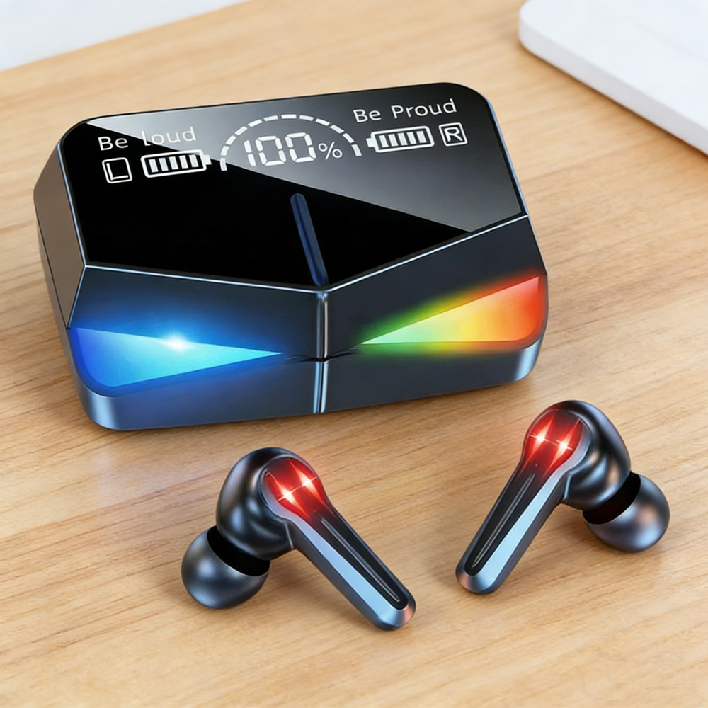 Sport Wireless Bluetooth Earbuds with Mic and Charging Case
