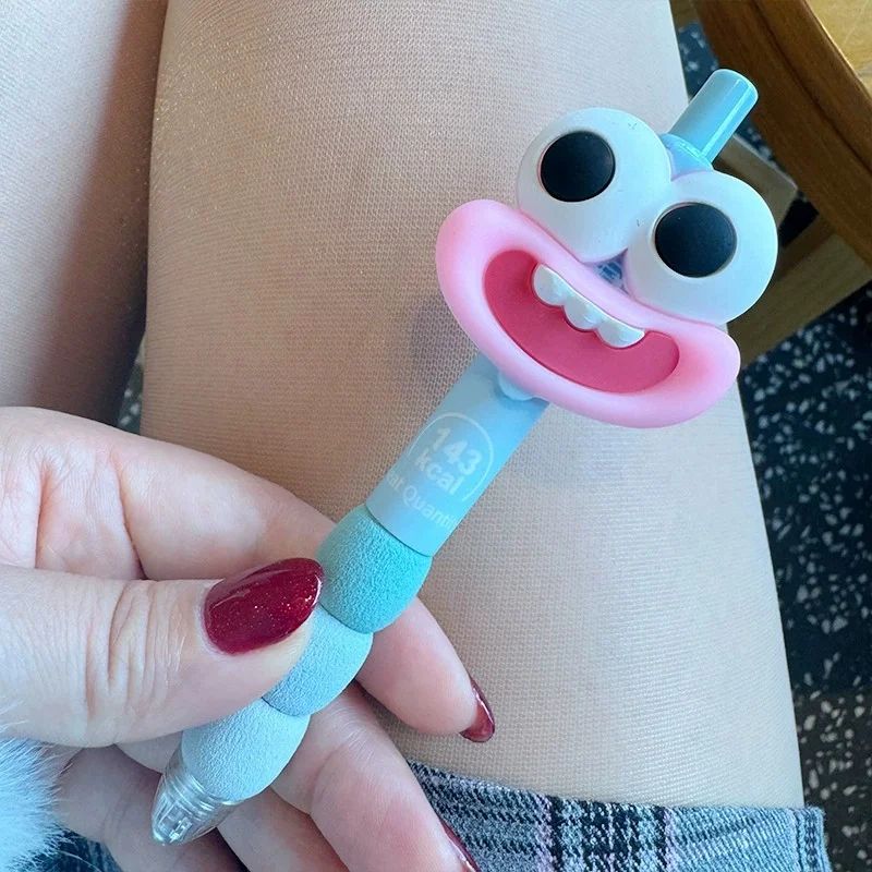4 pcs Funny Big Mouth Cartoon Gel Pen Set
