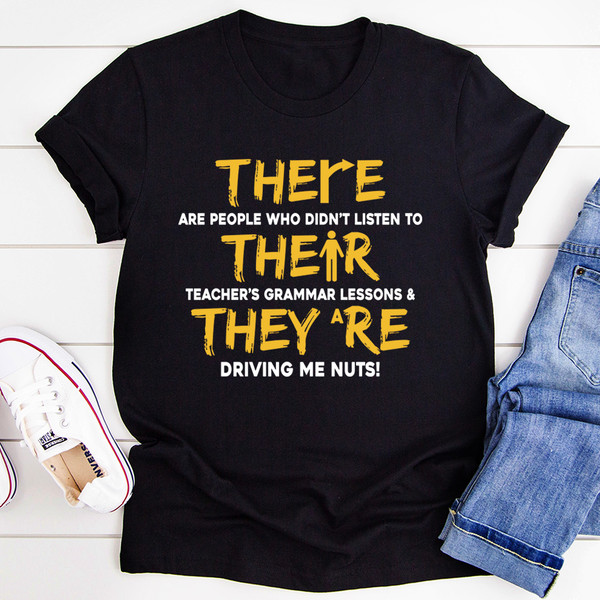 There Their & They're Tee