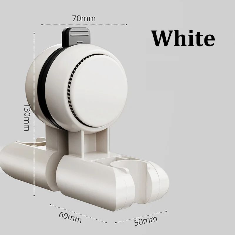 Adjustable Shower Head Holder Suction Cup Wall Mount Bracket