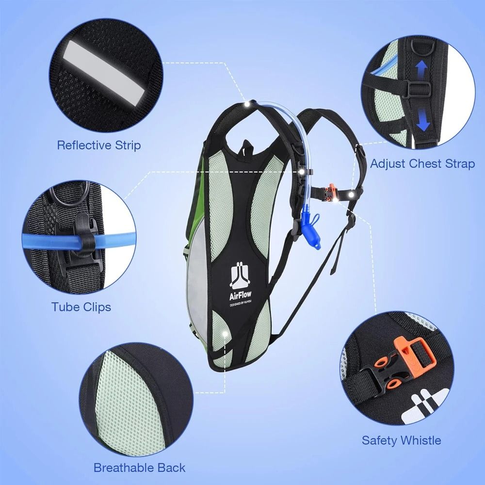 Ultra Lightweight Aerodynamic Hydration Pack