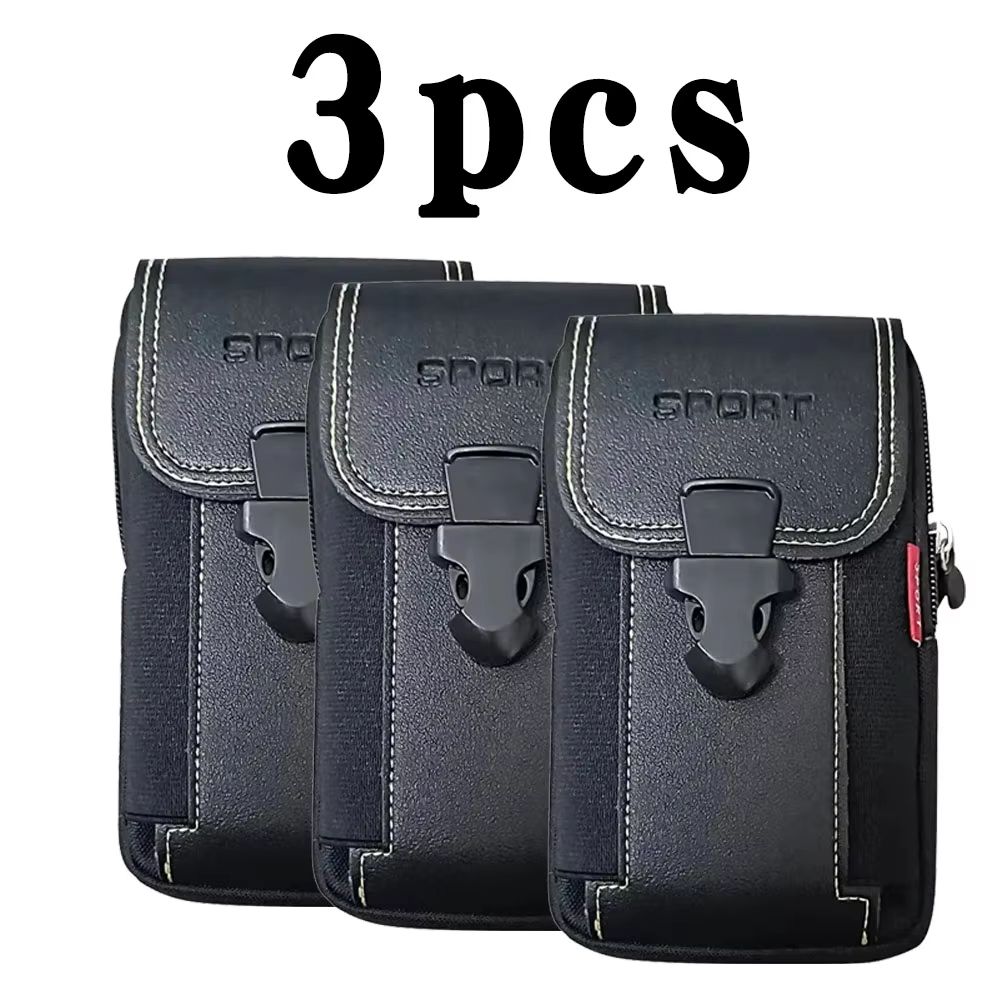 TactiGear Men's Tactical Molle Phone Holster Belt Pouch (Waist Bag & Card Holder)