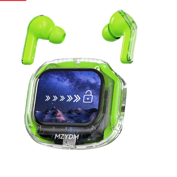 Wireless Bluetooth Earbuds, Stereo Bass ANC Noise Reduction, HD Mic Gamer Headset, LED Touch Control