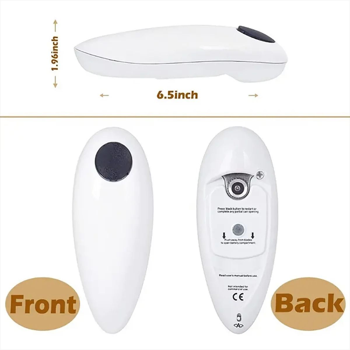 AutoOpen Pro Electric Can and Bottle Opener Set