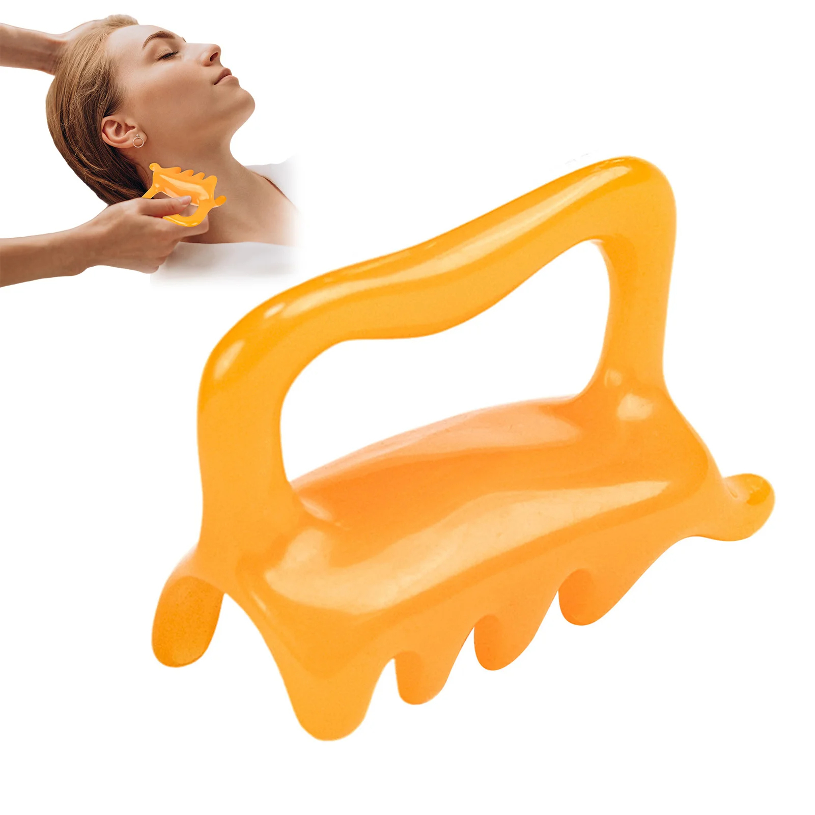 Cellulite Massager Tool, Large Fascia Massage Tool, Neck Back Resin Trigger Point Myofascial Release