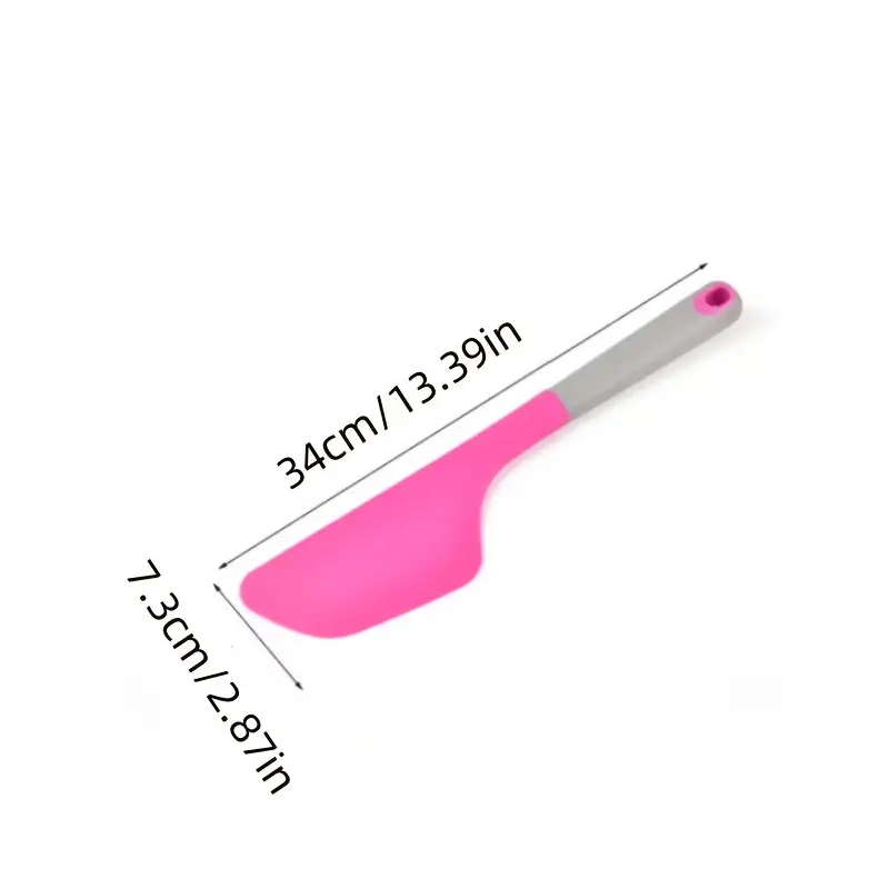 Silicone Omelette Spatula Nonstick Pancake Turner Heat Resistant Flip Tool