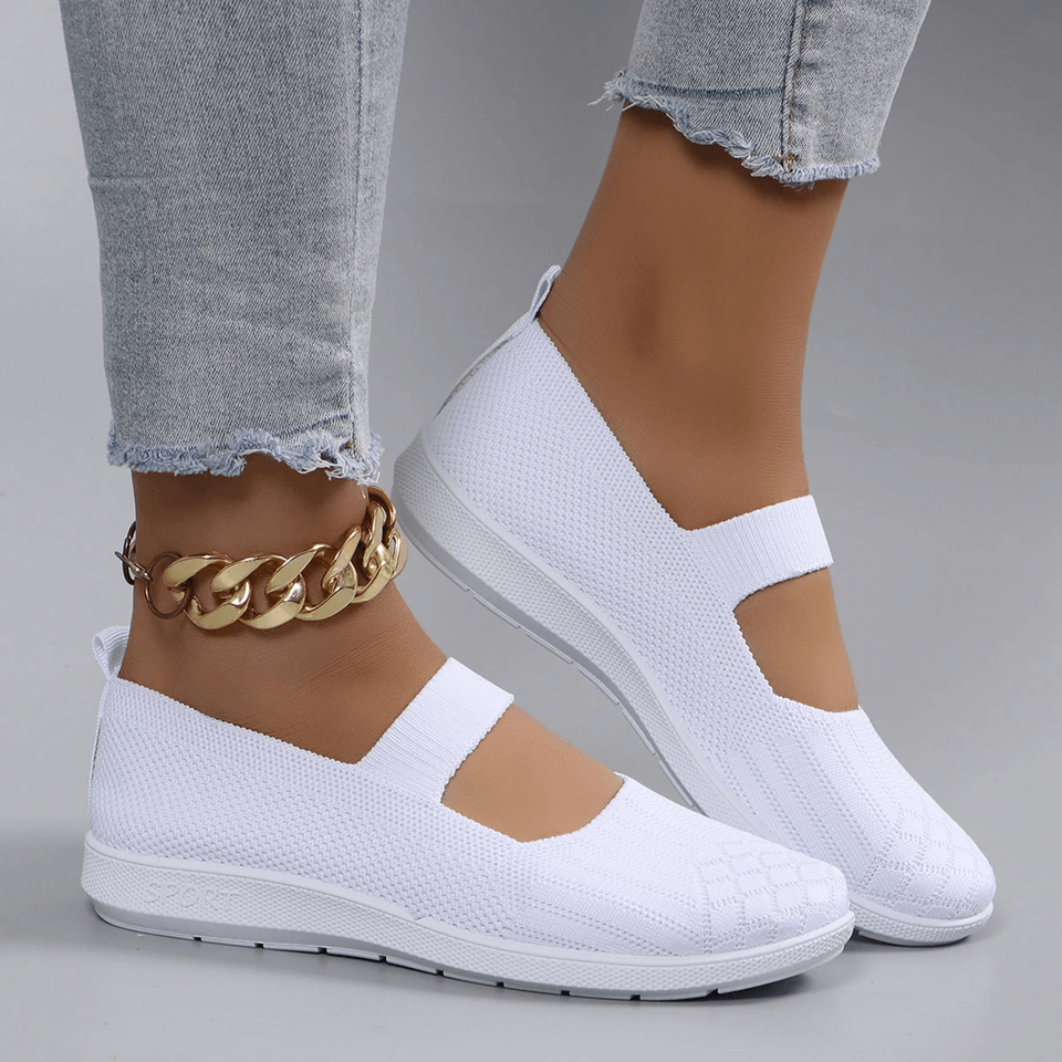 BreezeStep Women Lightweight Breathable Athletic Flats