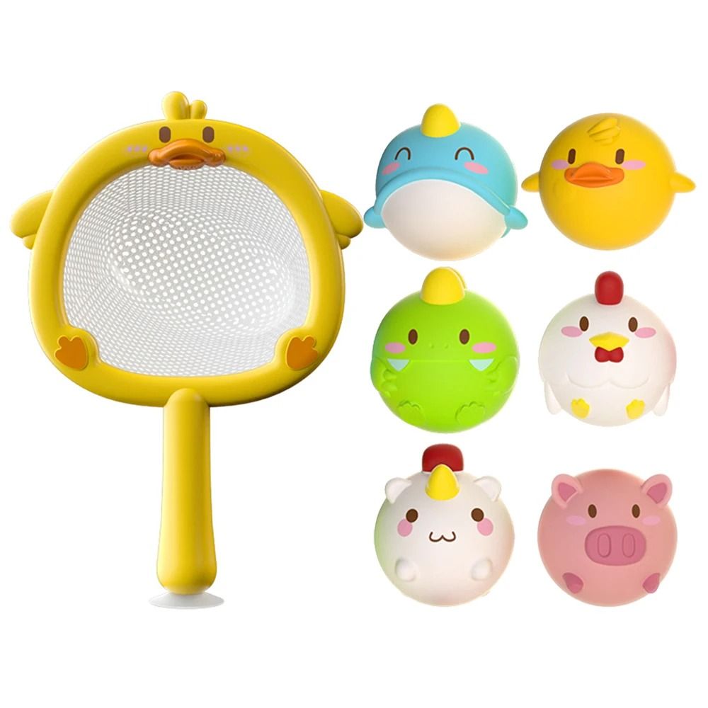 Luminous LED Animal Bath Toy with Water Induction