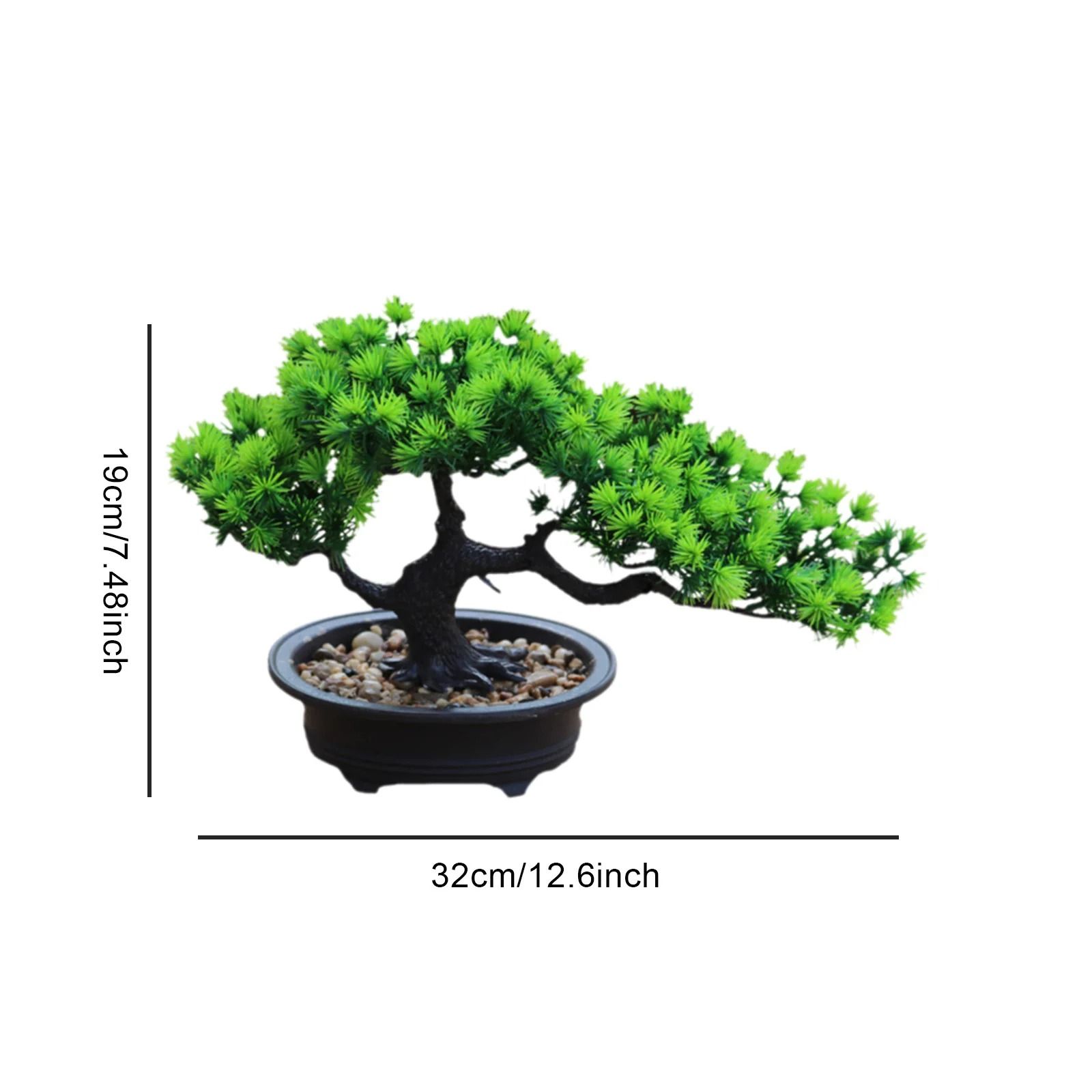 Traditional Japanese Pine Artificial Bonsai Tree