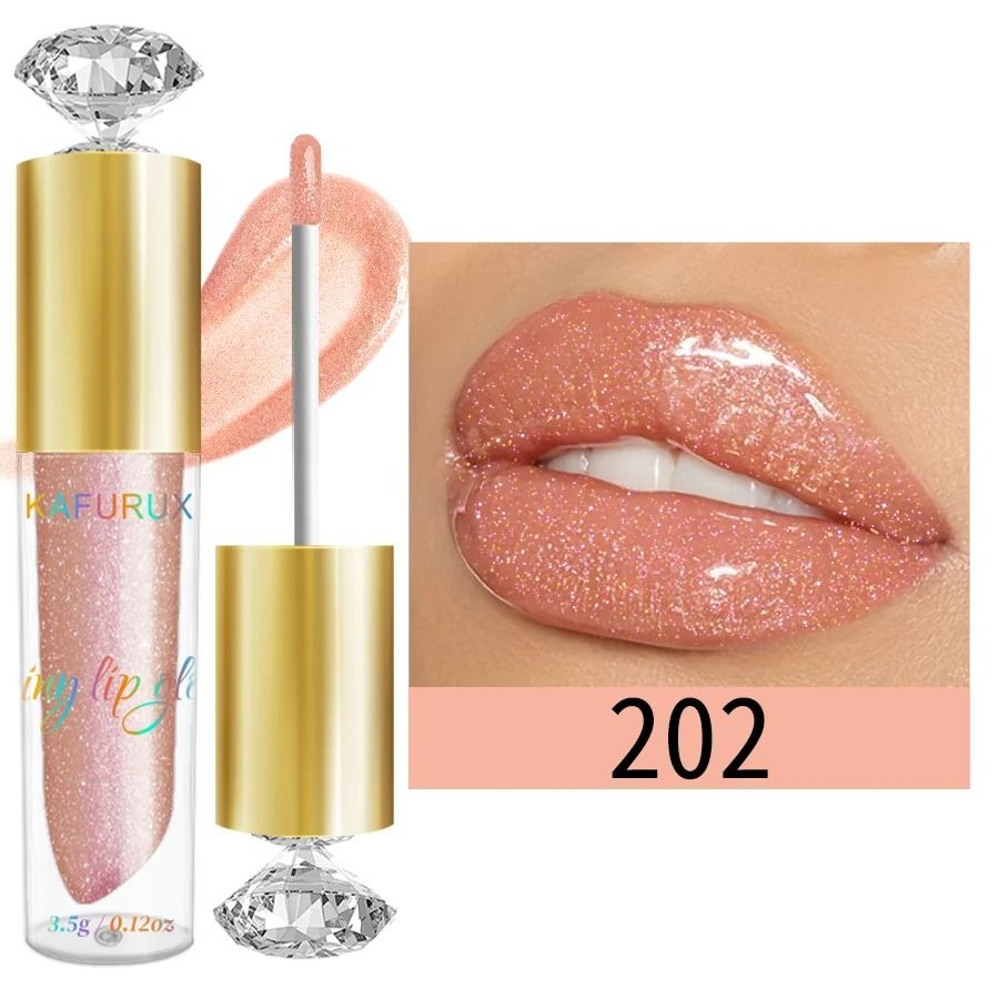 Moisturizing Diamond Shimmer Glitter Lip Gloss