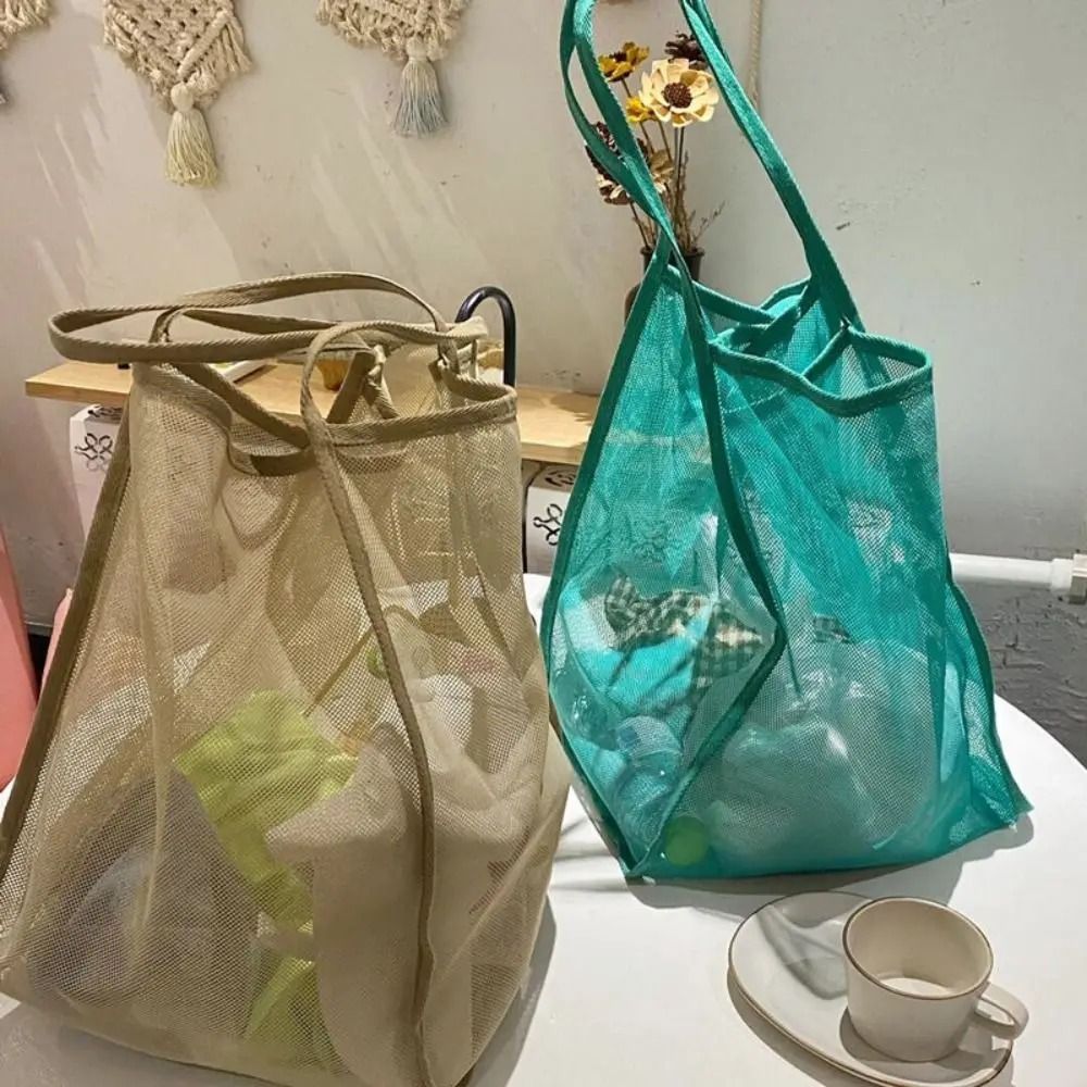 Lightweight Mesh Shoulder Handbag