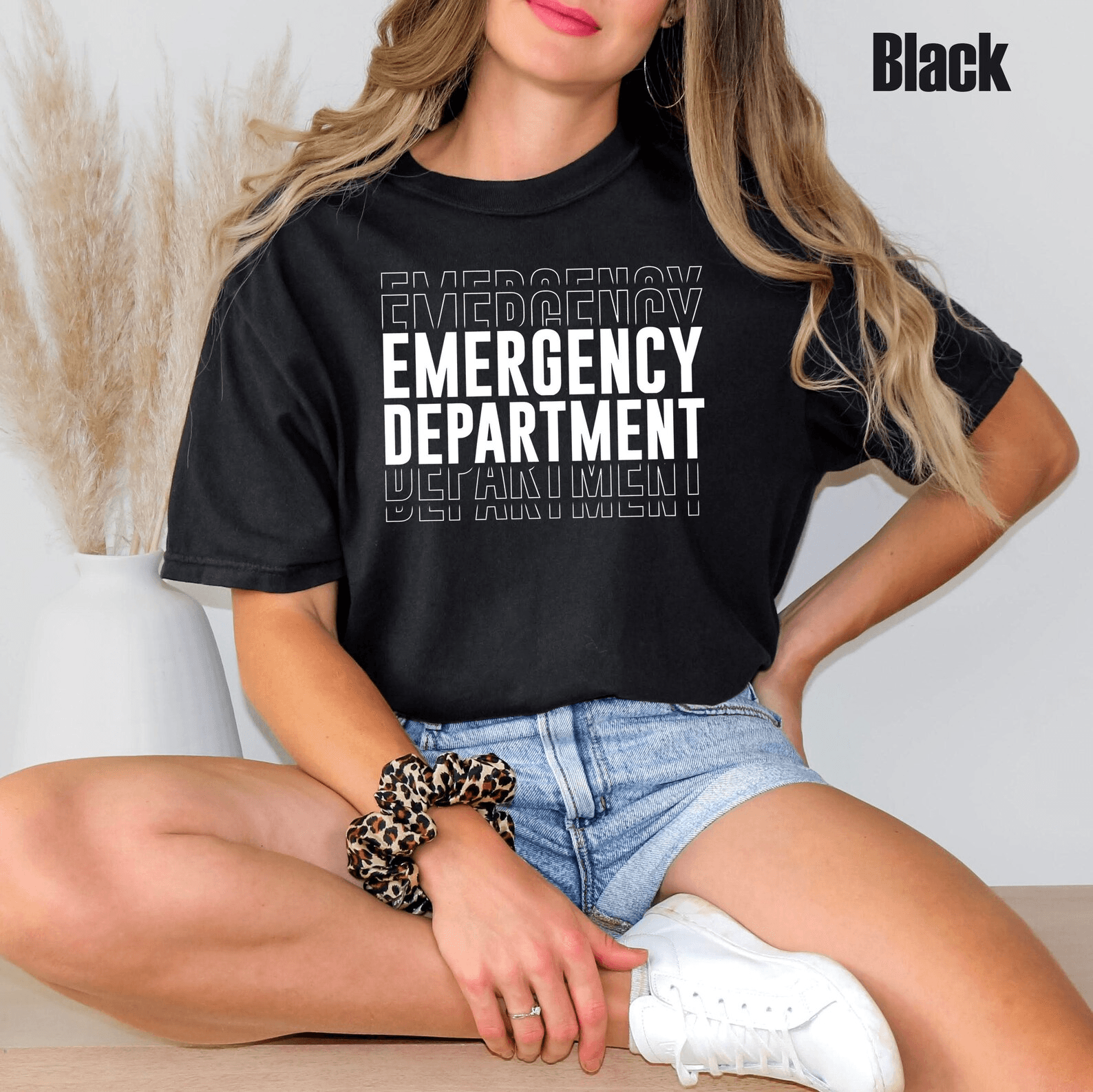 Comfort Colors ER Nurse Emergency Department Shirt Healthcare Gift Tee
