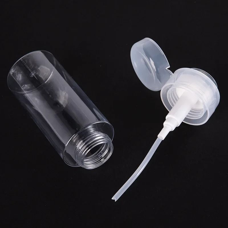 Refillable Press Pump Dispenser Bottle Set