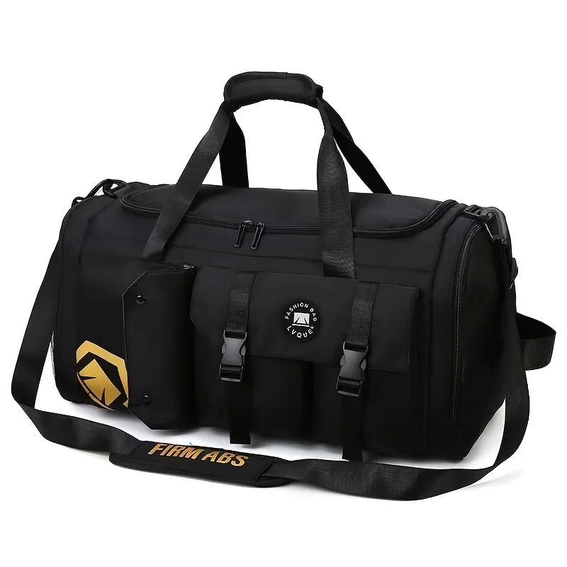 Large Travel Backpack Wet Dry Separation Gym Backpack with Shoe Compartment
