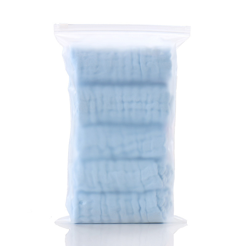Soft Baby Towels Muslin Layers Cotton Face Towel Handkerchief Bathing Wipe Burp Cloth