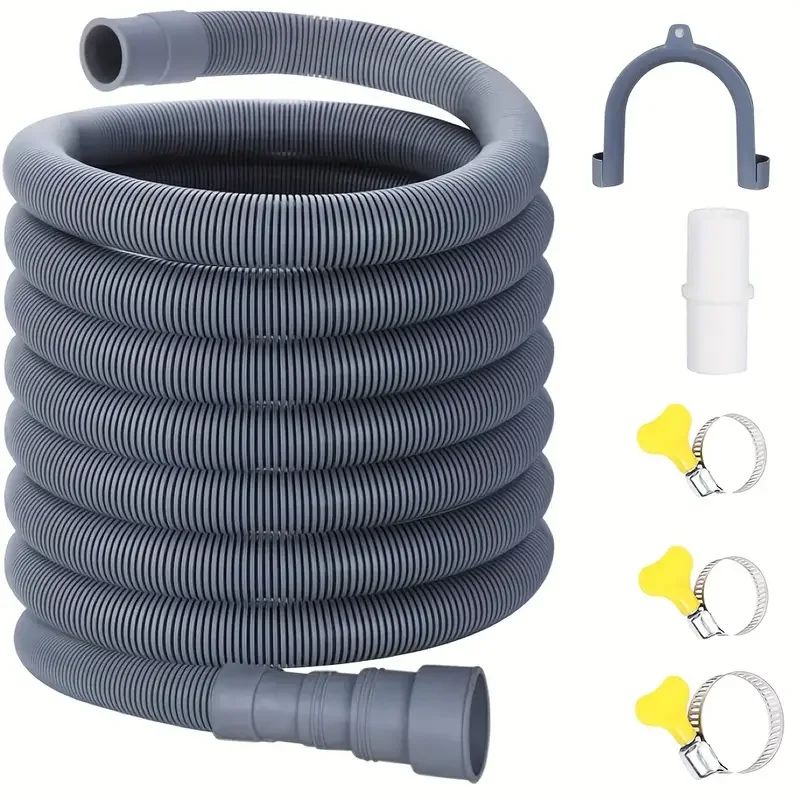 Flexible Washing Machine Drain Hose Extension