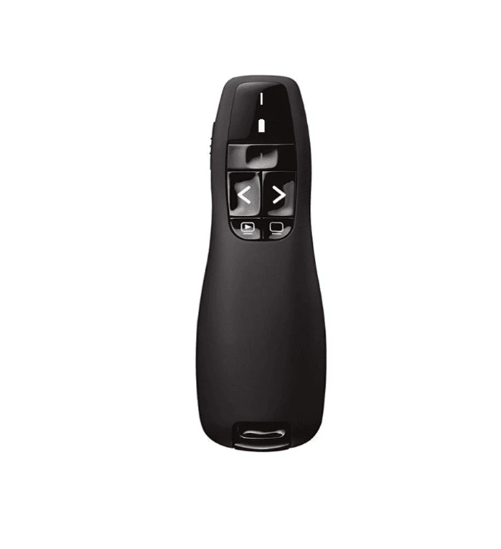 Wireless Presenter Remote with Red Laser Pointer USB PPT Controller for Teachers and Professionals