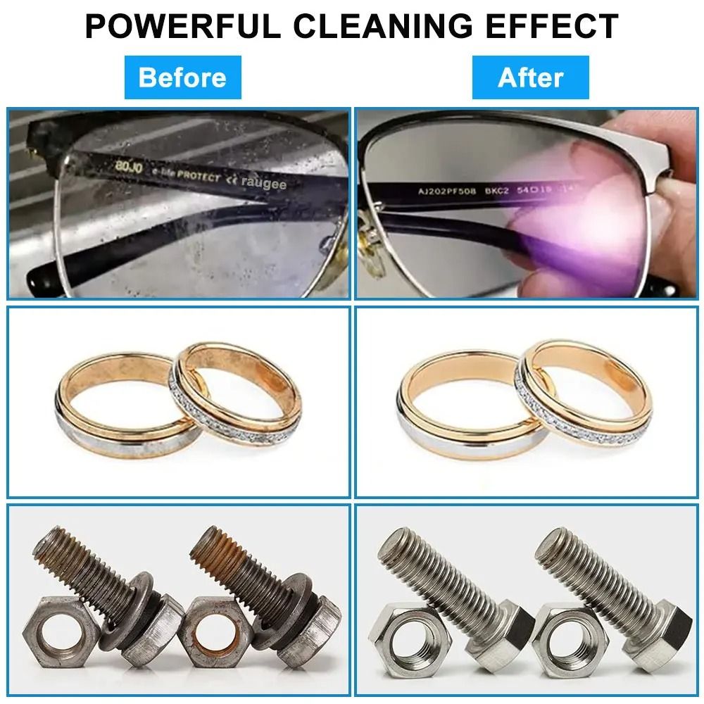 0.8 L Ultrasonic Cleaner 40kHz Jewelry and Glasses Cleaning Machine