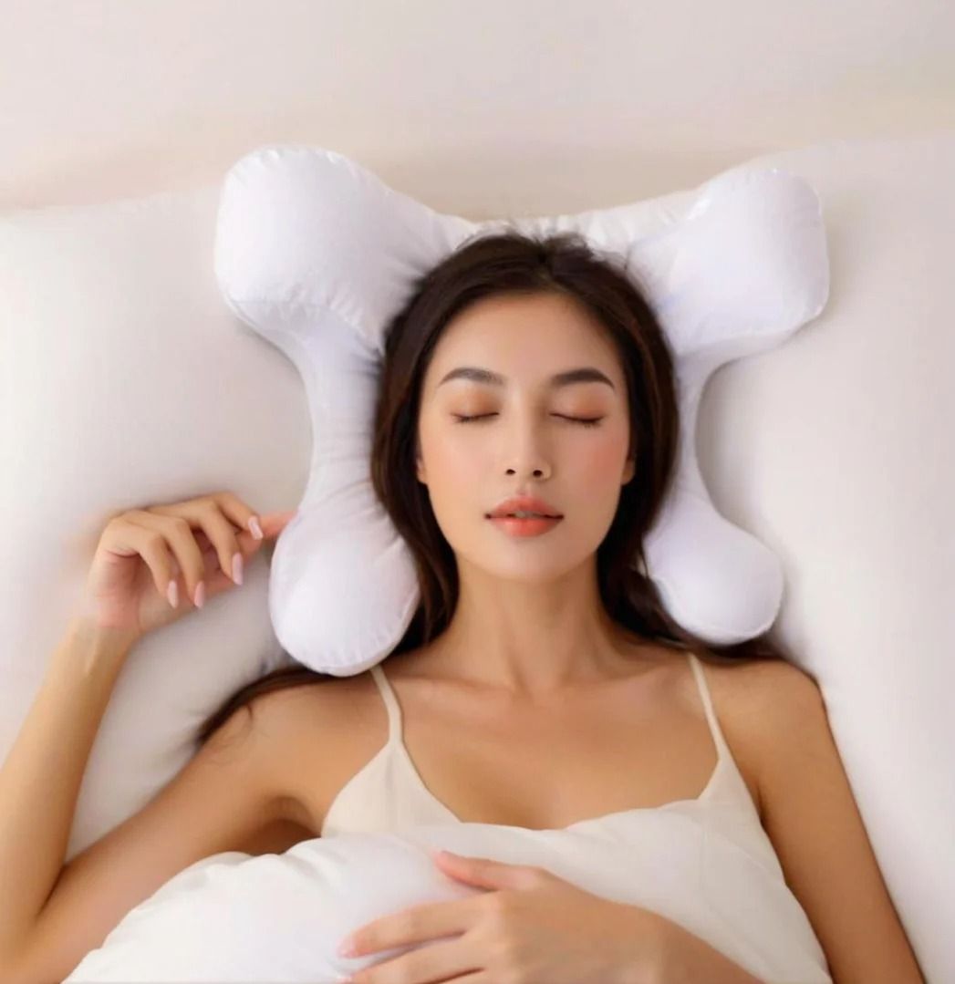 Face Sleep Pillow with Free Satin Pillowcase