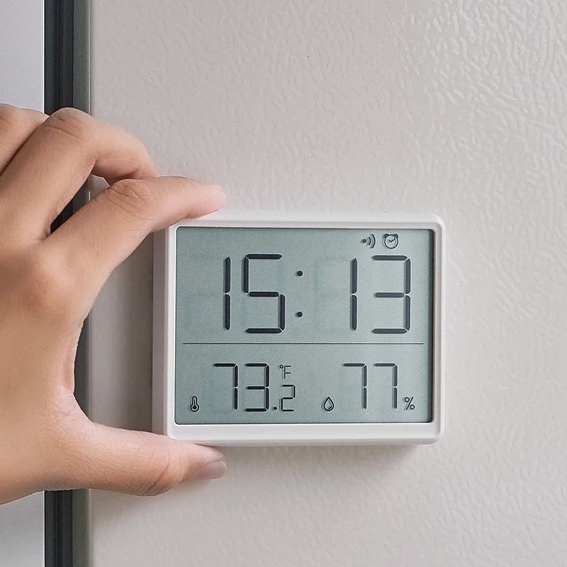 Ultra-Thin Digital LCD Alarm Clock