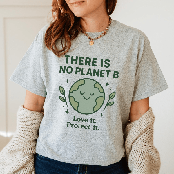 There Is No Planet B Shirt Eco Activist Earth Day Shirt Climate Awareness Tee