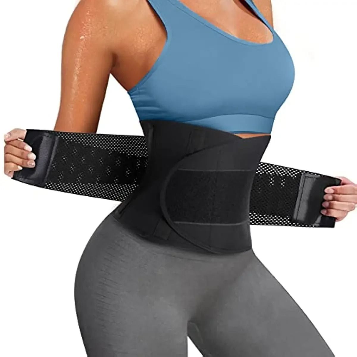Vensslim Women Sauna Sweat Waist Trainer and Abdomen Slimming Belt