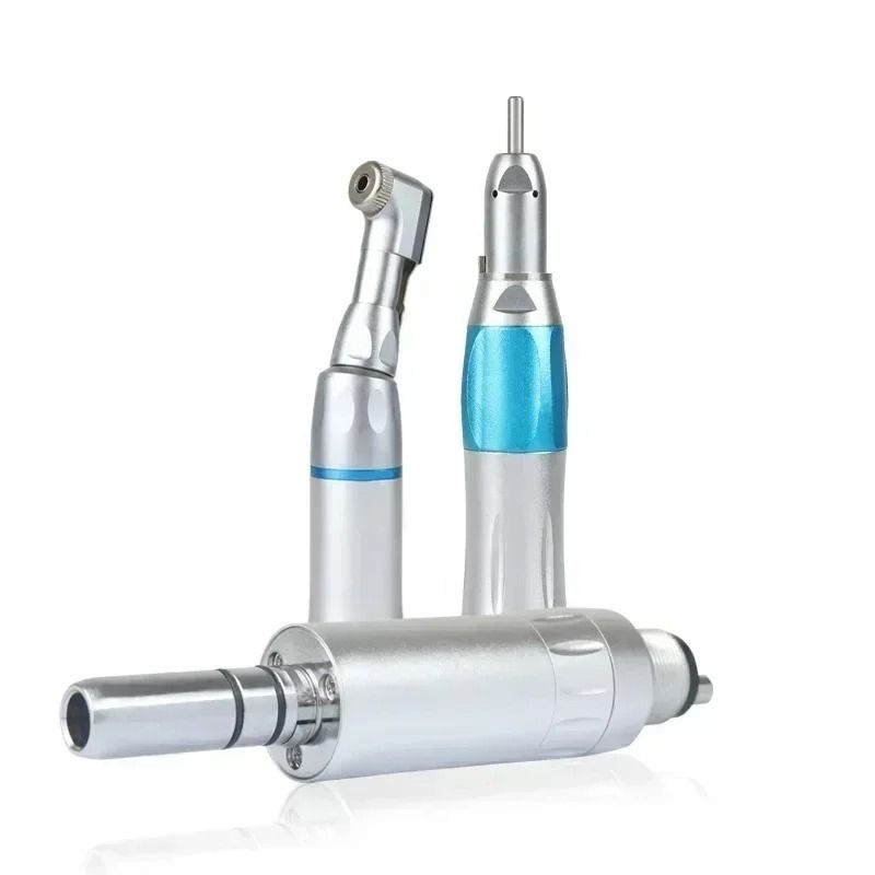 4 Piece LED High and Low Speed Dental Handpiece Kit