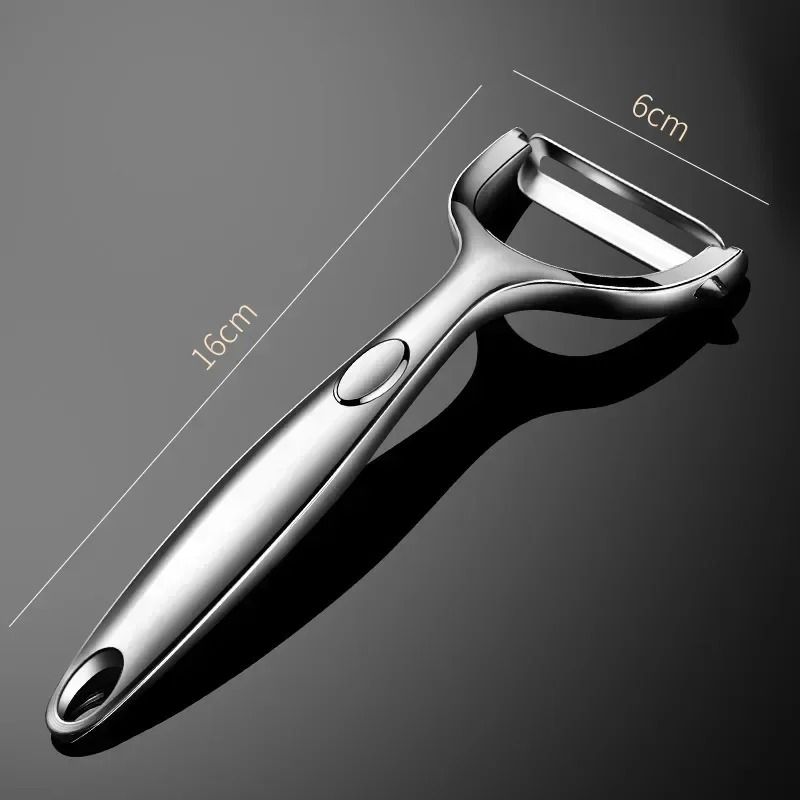 Vegetable Peeler Stainless Steel Kitchen Tool with Non Slip Handle