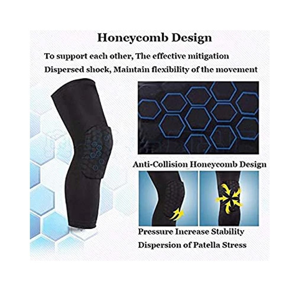 Elite Kinetic Honeycomb Guard and Full-Length Compression Sleeve