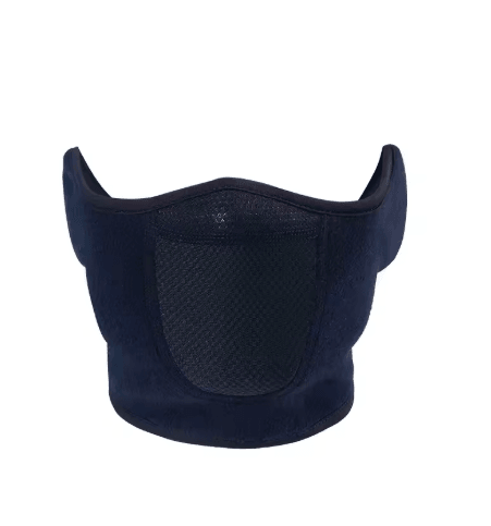 Winter Windproof Fleece Face Mask Antifreeze Cycling and Skiing Head Cover with Ear Protection