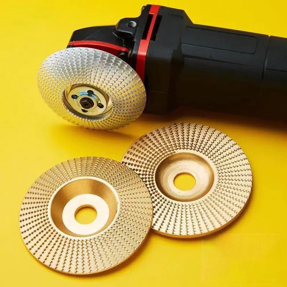 Timber-Sculpting Gallery | High-Fidelity 100mm Carbon Steel Grinding Wheel & Technical Rotary Abrasive Logic