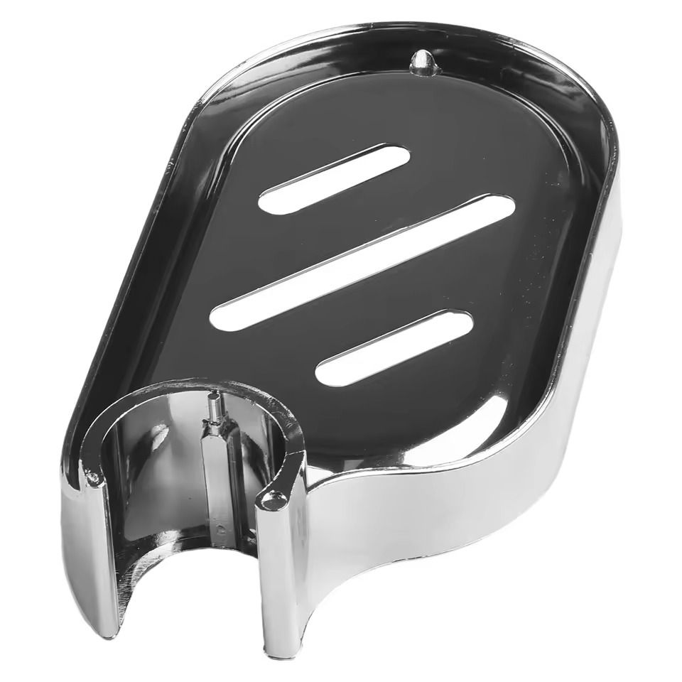 Wall Mounted Soap Dish ABS Soap Box with Hollow Bottom Drain