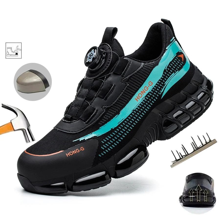 Indestructible Steel Toe Protective Safety Shoes
