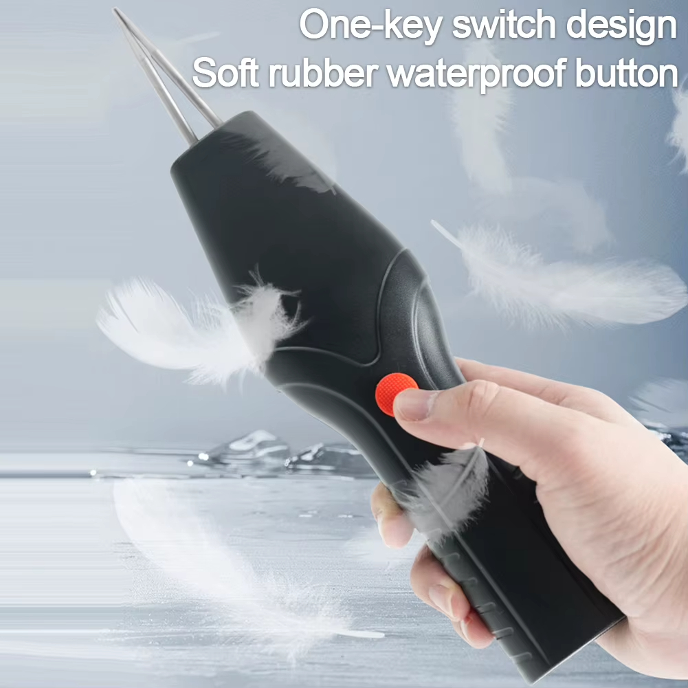 Electric Chicken Feather Remover USB Rechargeable Hair Extractor Efficient Kitchen Tool Quick Plucker