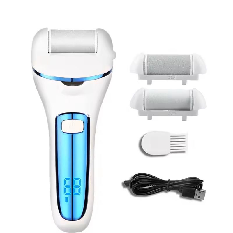 Electric Foot File Callus Remover Rechargeable Pedicure Tool