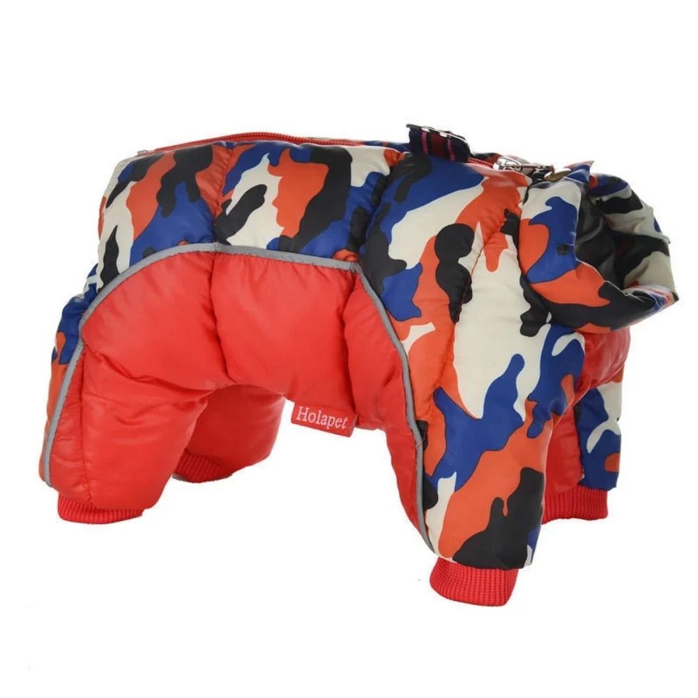 Full Body Dog Winter Snowsuit with Reflective Details