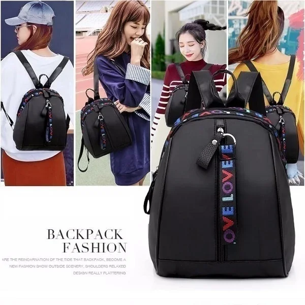 Casual Shoulder Bag, Women Backpacks Fashion, LOVE Back Pack School Backpack
