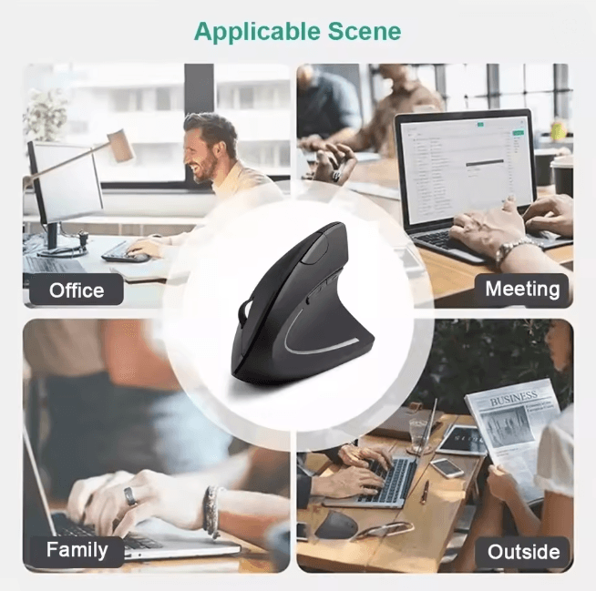 ErgoWave Wireless Vertical Mouse