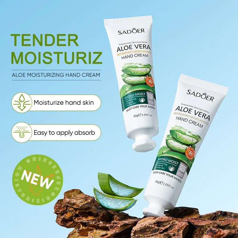 Aloe Vera Intensive Repair Hand Cream – 30g Nourishing Serum Infusion